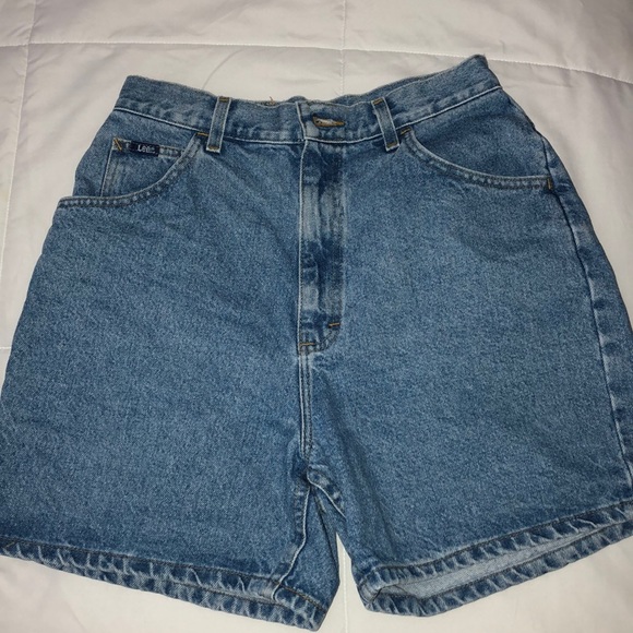 Lee Pants - Lee High Waist Denim Shorts